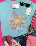 Neon Sunburst Tee