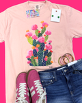 Floral Cactus Tee