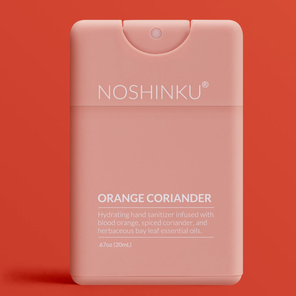 Noshinku Pocket Hand Sanitizer in Orange Coriander