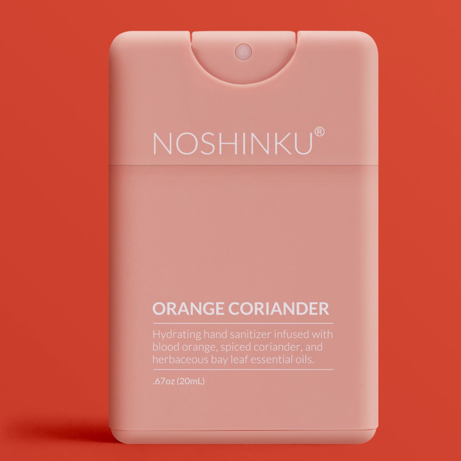 Noshinku Pocket Hand Sanitizer in Orange Coriander