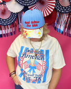 God Bless the USA Baseball Cap