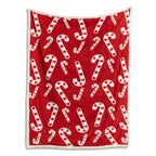 Candy Cane Throw