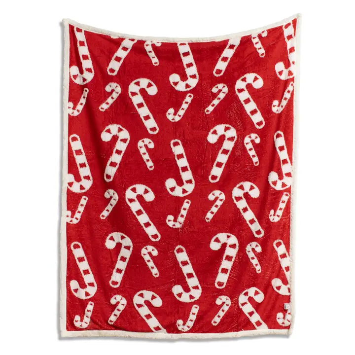 Candy Cane Throw