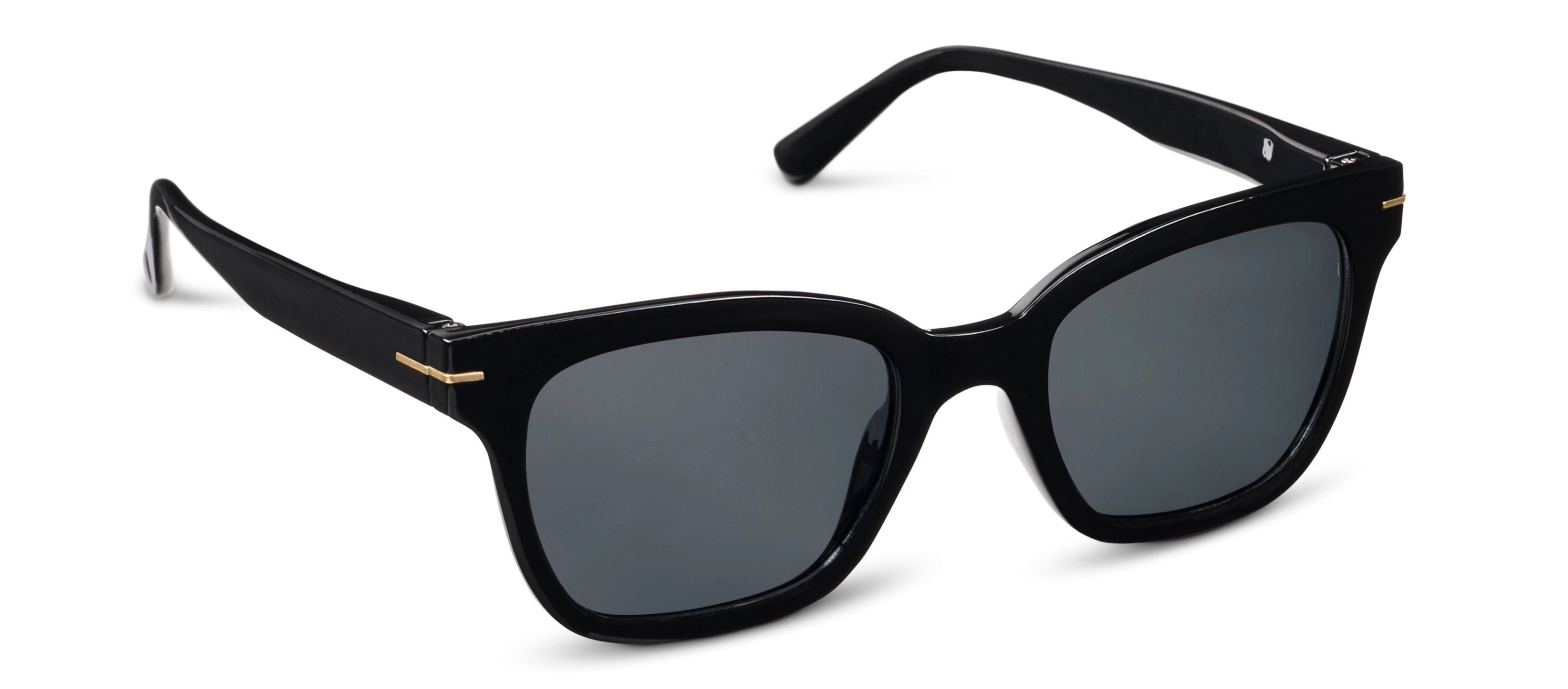 Peepers Sandy Polarized Sunglasses in Black