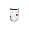 Merry Little Wreath Drinking Glass
