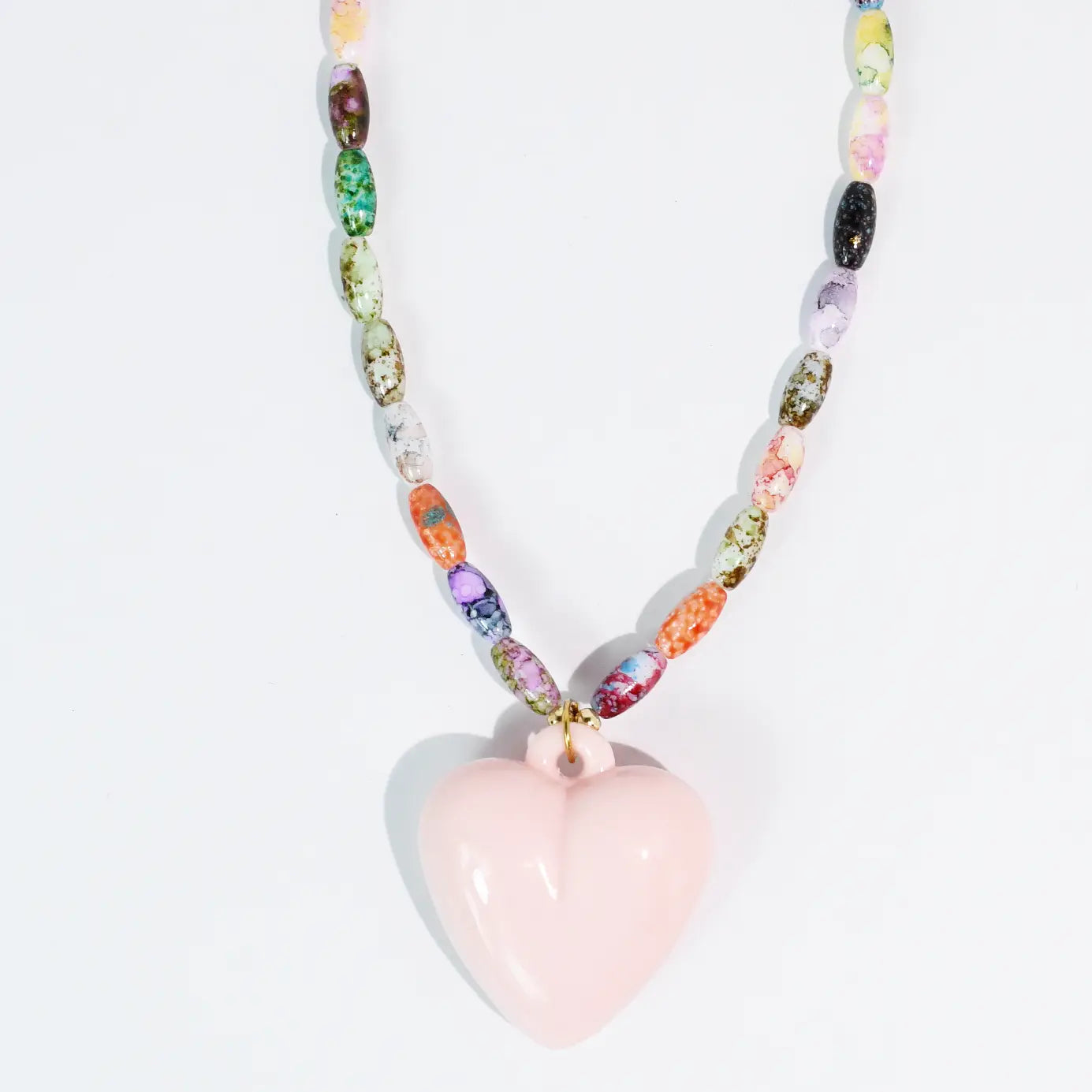 Color Pop Heart Necklace