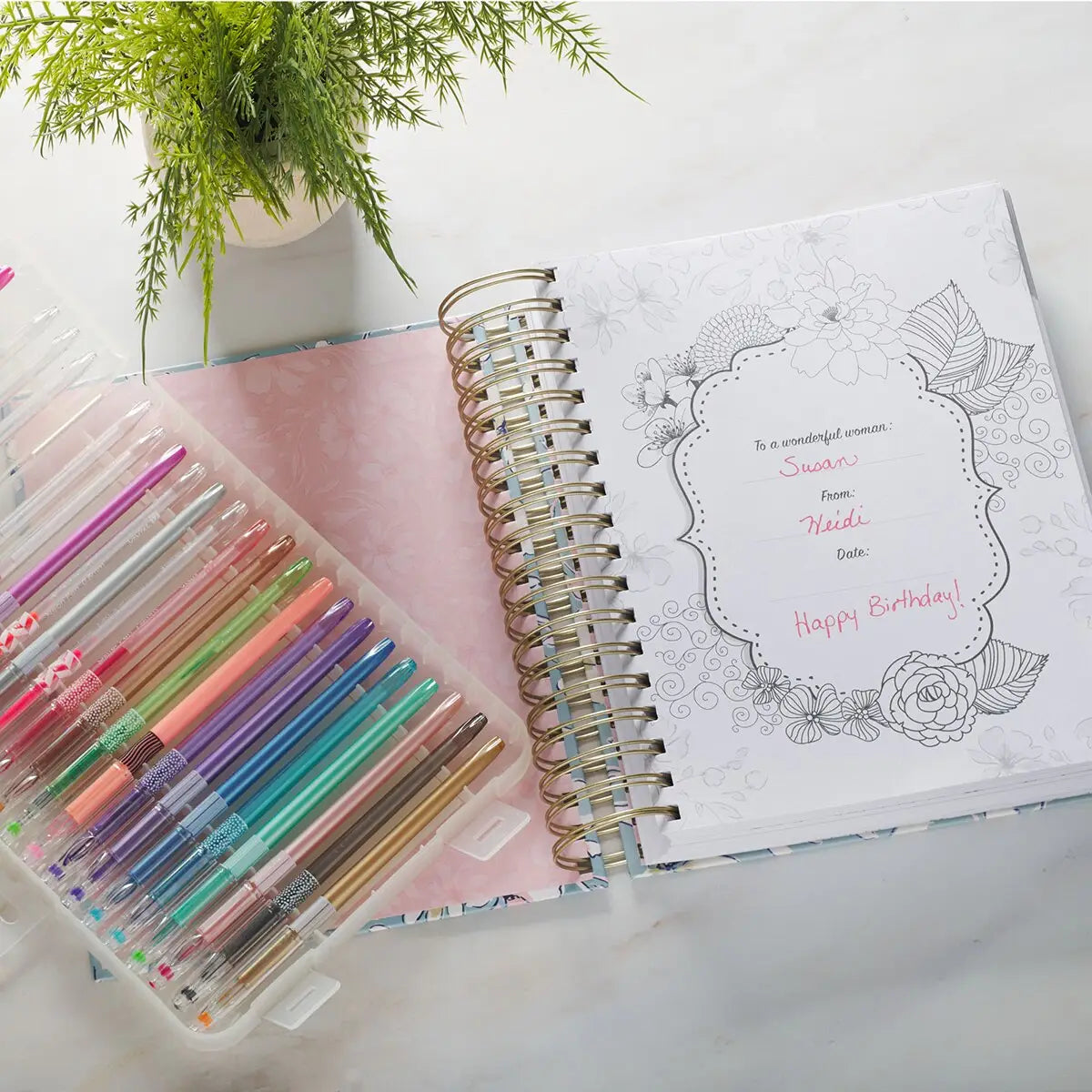 The Illustrated Words of Jesus Coloring Devotional