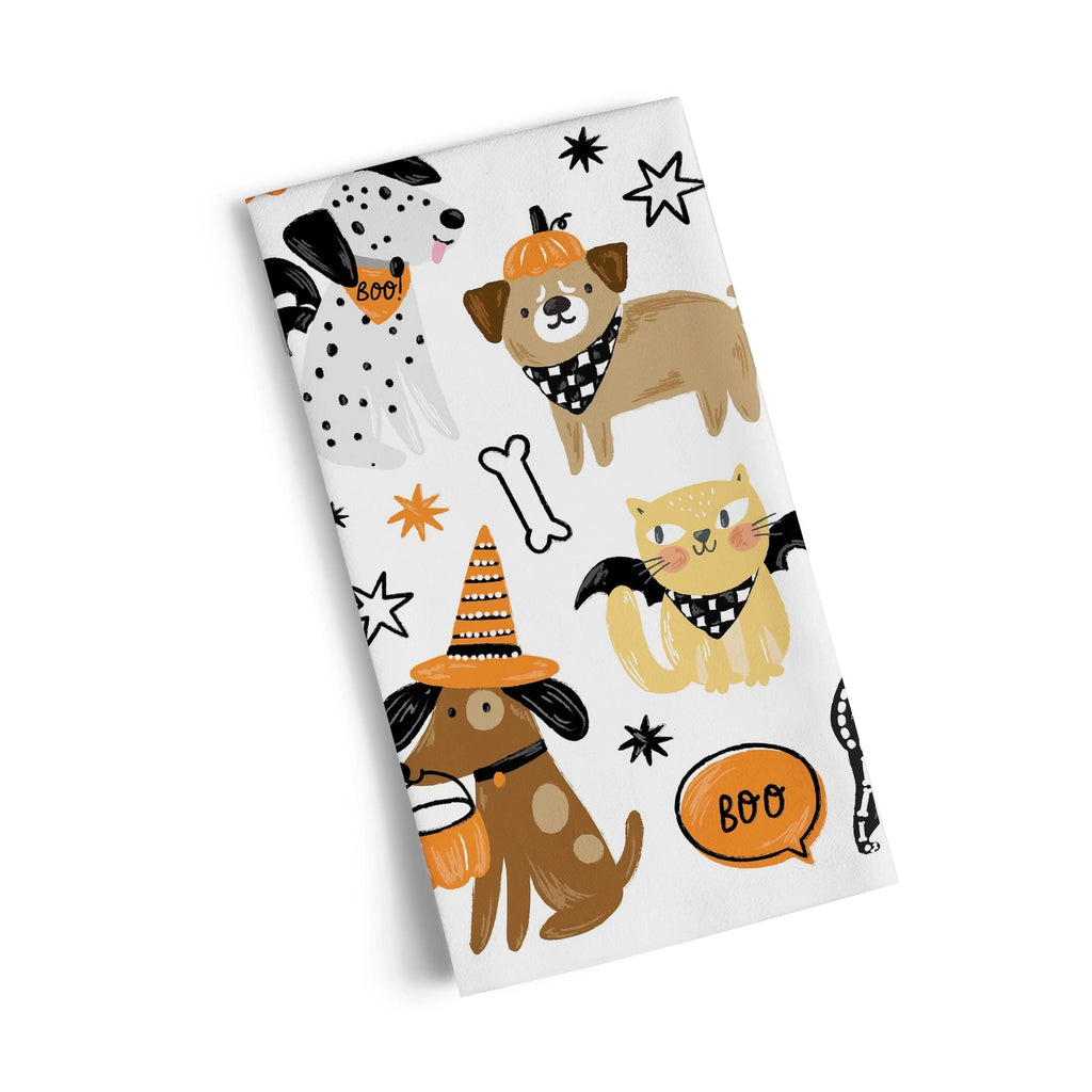 Pumpkin Patch Cotton Tea Towel