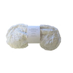 Luxury Spa Eye Pillow in White Fur