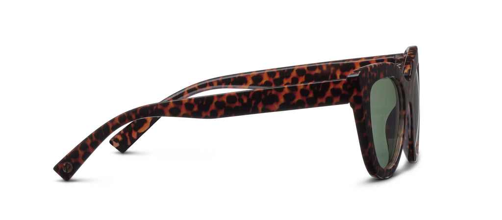 Peepers Capri Polarized Sunglasses in Leopard Tortoise