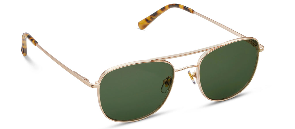 Peepers Palermo Polarized Sunglasses in Gold