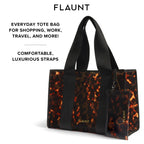 Tortoise Everyday Tote Bag with Pouch