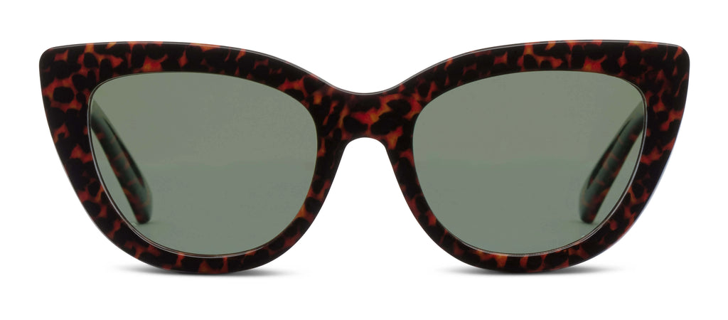Peepers Capri Polarized Sunglasses in Leopard Tortoise