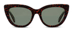 Peepers Capri Polarized Sunglasses in Leopard Tortoise