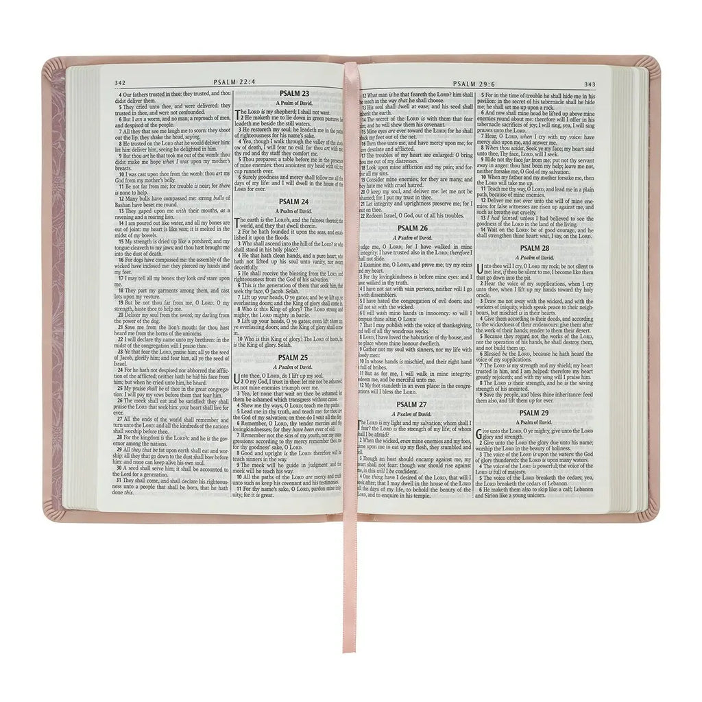 King Bible Version Gift Edition Blush Pink