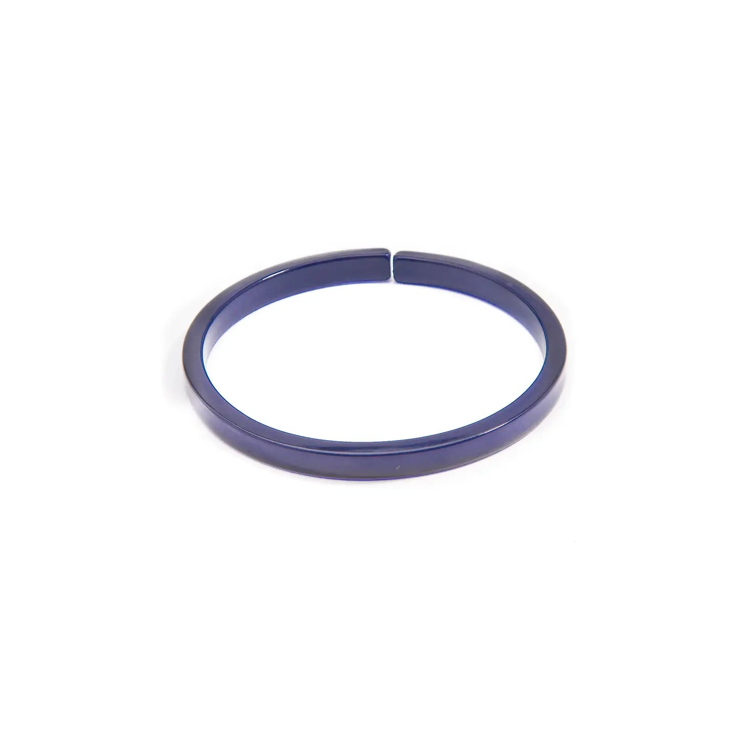 Love Stack Resin Acrylic Bracelet-Navy