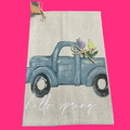Painted Easter Truck Towel by Mud Pie