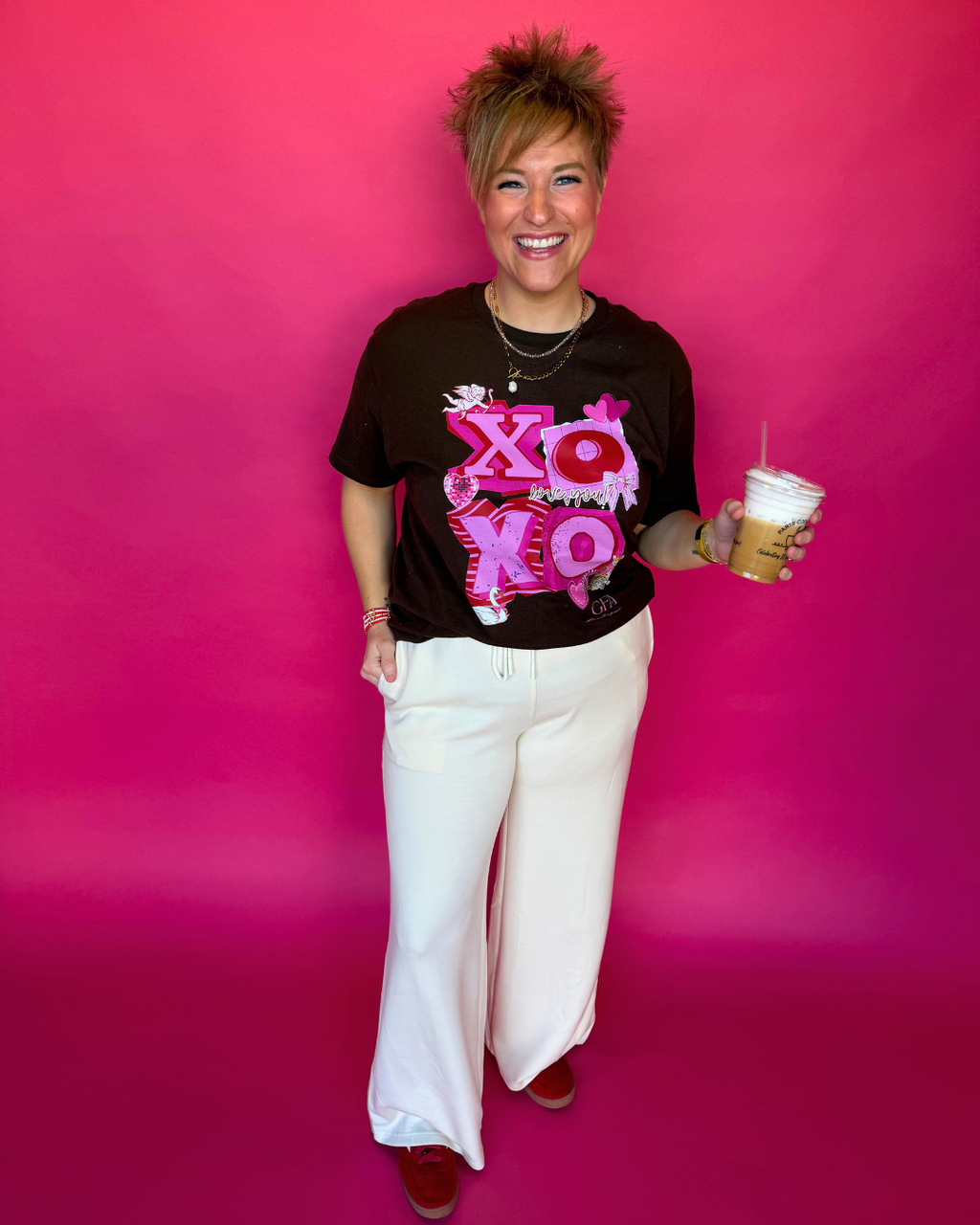 Funky XOXO Graphic Tee