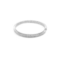 Love Stack Resin Acrylic Bracelet-Silver