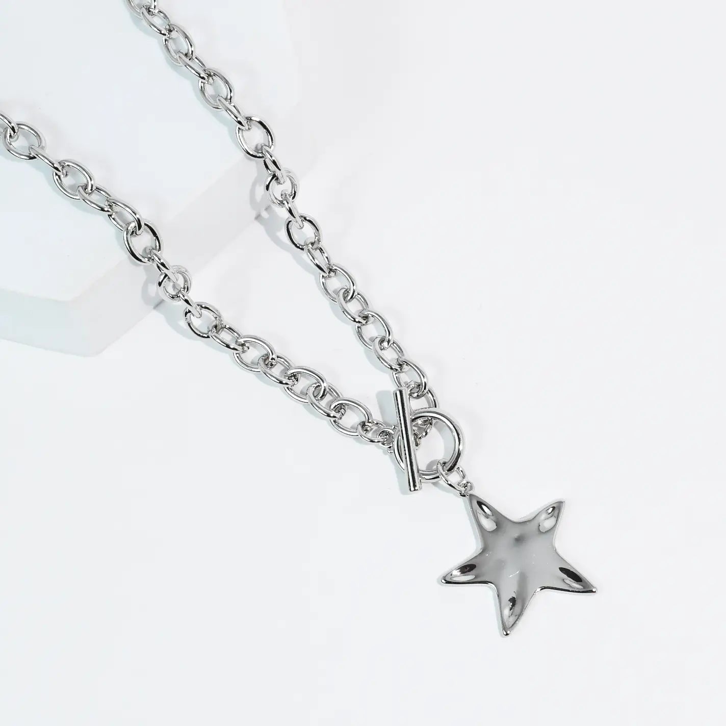 Shine Baby Shine Silver Necklace