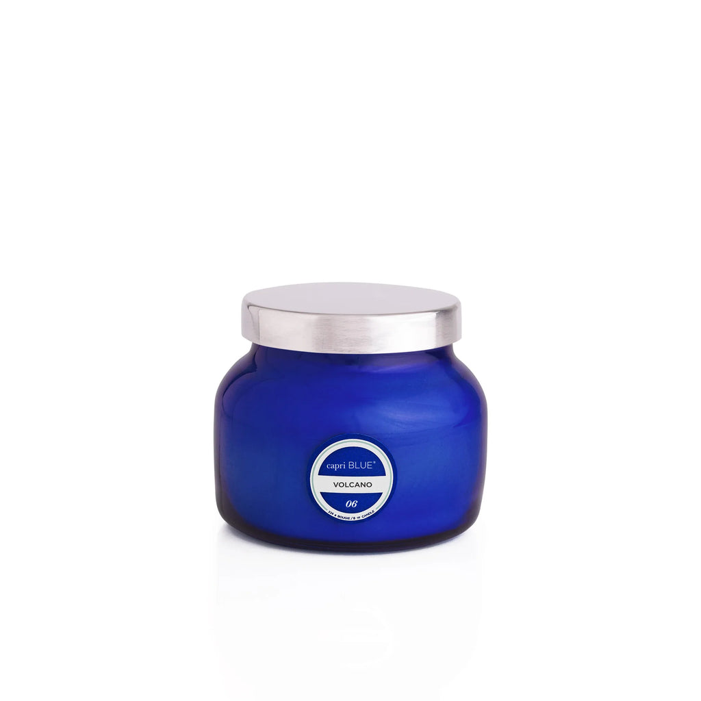 Volcano Blue Petite Jar by Capri Blue