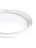 Love Stack Resin Acrylic Bracelet-White